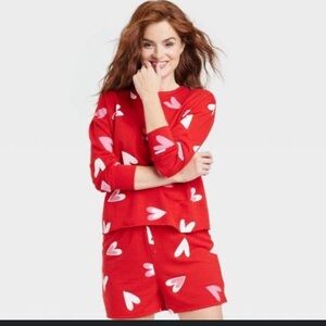 Grayson threads hearts pajama set